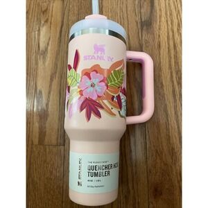 NEW Stanley Mother’s Day Sorbet Tropic 40 oz. Tumbler In Hand